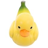 Compacte et élégante : cette petite décoration de bureau en forme de canard se place facilement et s'intègre parfaitement à différents styles de décoration, que ce soit à la maison ou au bureau. elle y ajoute une touche de charme. accessoire mignon pour le tableau de bord. mini statuette de canard banane