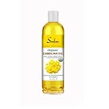 100% Pure Cold Pressed Extra Virgin Unrefined Organic Camelina Seed Oil (16 fl.oz)