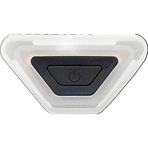 ALPINA Unisex - Erwachsene, PLUG-IN-LIGHT III Fahrradhelmlicht, transparent, One size