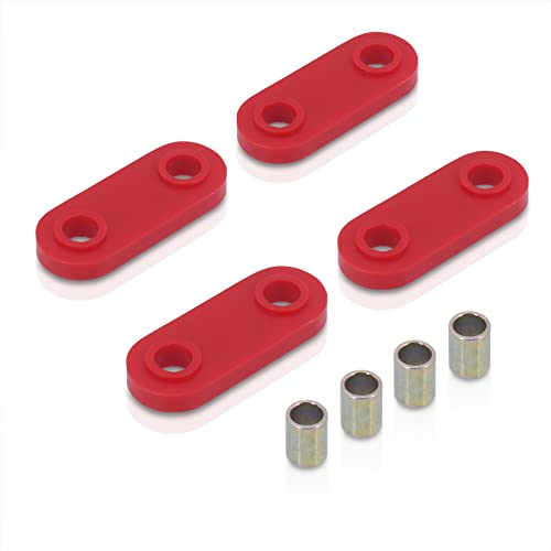 AJP Distributors JDM Transmission Gearbox Crossmember X-Member Mount Polyurethane Bushings Suspension Upgrade Kit Compatible/Replacement For Impreza WRX STI Legacy Outback Forester GE GV GH GR