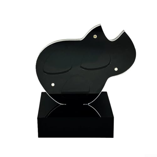 Yhenlovtt Acrylic Guitar Pick Holder 3 Layer Dustproof Stora