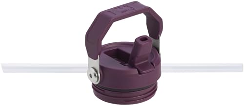 Image of Stanley IceFlow Flip Straw 2.0 Water Bottle 36 OZ | Built-In Straw with Larger Opening | Lightweight & Leak-Resistant | Insulated Stainless Steel | BPA-Free | Plum