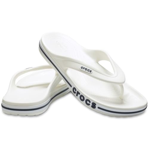 Image of Crocs Men's and Women's Bayaband Flip Flop | Casual Flip Flops | Shower Shoes