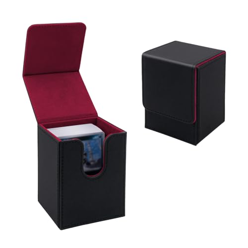 Tolesum Vertical Trading Card Storage Box Contenir à 100+ Cartes pour MTG, Commander TCG, Cartes à Collectionner - Coffret de Collection Décoratif pour...
