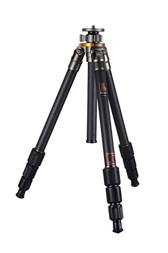 Rollei T-64C - professionelles Carbon Stativ ideal für den Outdoor Einsatz - Schwarz