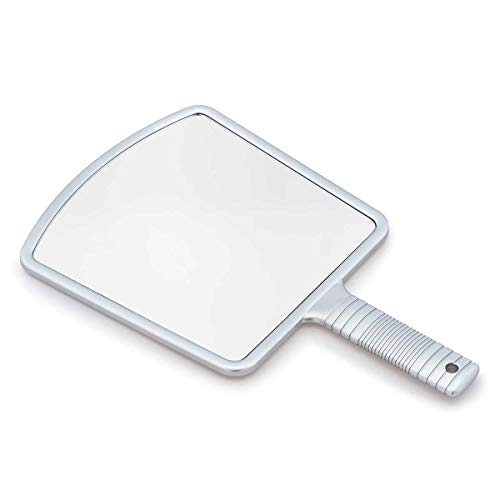 Miroir de coiffure Termix argenté au reflet net et précis
