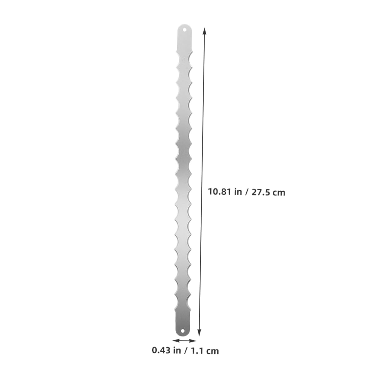 BRIGHTFUFU Stainless Steel Bread Slicer Knife Replacement Blades 2pcs Bow Knife Bread Blade for Sourdough Homemade Bread