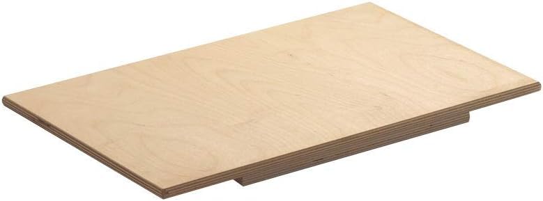 Tabla para cortar de madera de abedul 49.78x30.99x1.27 cm miniatura 1
