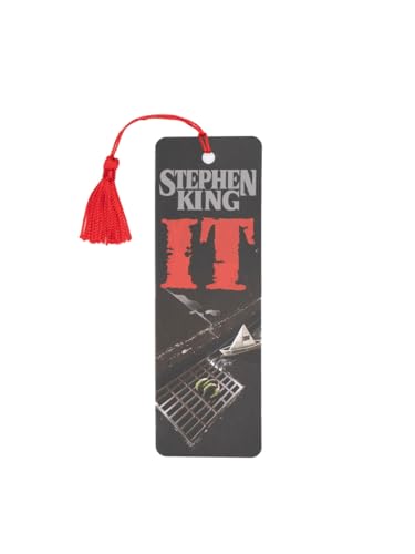 It by Stephen King Bookmark with Tassel - Gifts for Book Lovers