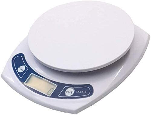 HPTHLY Electronic Scales Electronic Kitchen Scale 1g/7kg Precision Baking Gram Scales LCD Display Tare Function Scales