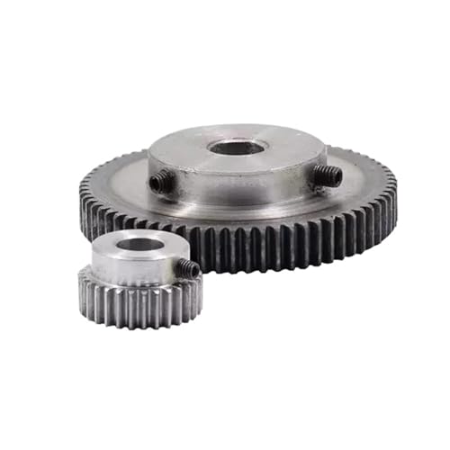 Engrenage droit 1M 55T usiné avec précision alésage 15mm pour outillage industriel durable