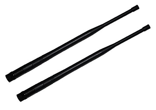 A Pair of 1/2 Wave Receiver Antennas for Shure UHF-R,ULX,SLX,QLX-D,ULX-D,BLX4R Receivers