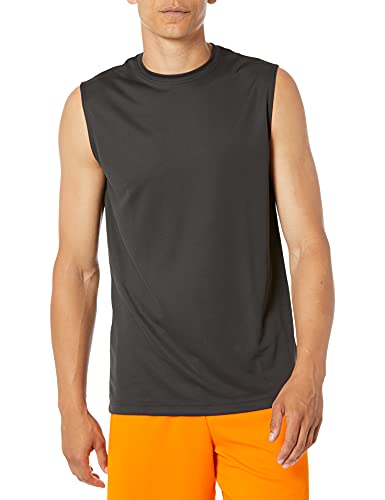 Image of Amazon Essentials Men's Gym Tank Tops, Moisture-Wicking Dry Fit Breathable Muscle Shirts, Pack of 2