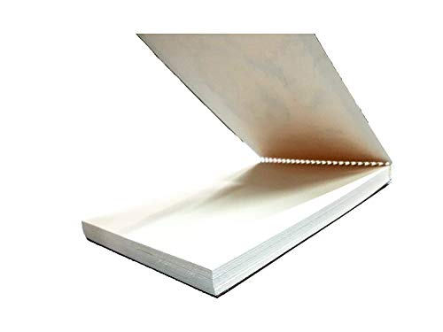 Image of LRS A5 Sketch Pad for Artist - 140 GSM - Artist Drawing Book - (21.0 cm x 14.6cm) - Spiral Bound - Completely Handmade - (A5-50 Sheets, Pack of 2)