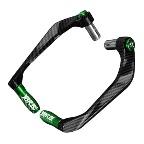Protection de levier de frein et embrayage YBR250 guidon 22 mm vert
