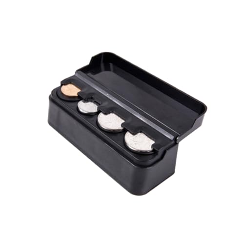 Caja organizadora para monedas de auto 2pcs negra