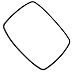 Oven Door Seal Gasket – Compatible With Grundig – 255440101