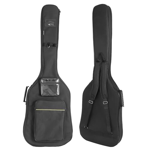 PPOPPO Bass Guitar Gig Bag & Electric Bass Guitar Case Neck