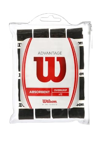 Wilson Grip WRZ4034BK Impugnatura Advantage Overgrip,...
