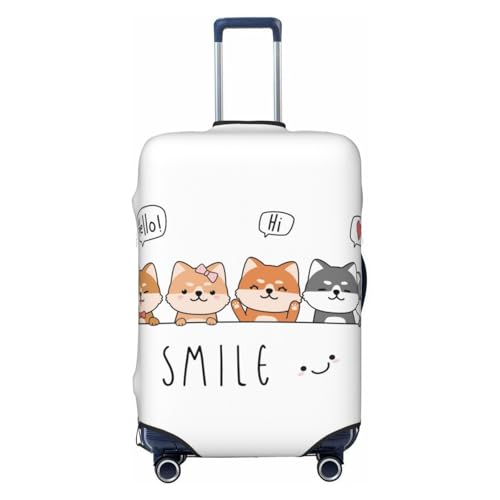 [liudongdong] �X�[�c�P�[�X�J�o�[ �L�����[�J�o�[ �L�k�f�� �Č� ���� ���� suitcase cover luggage cover ������� �L�����[�P�[�X�J�o�[ ���s���΂�v���e�N�^�[ ���h�~ �v�����g�ו��J�o�[ �ϋv�� �􂦂�