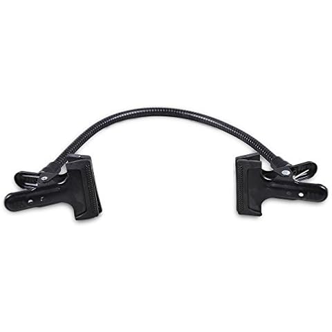Phot-R Studio Flex Arm with Dual Spring Clamps Flexible Gooseneck Mount Support for Photo Studio Background Backdrop Chromakey Equipment Light Stand Mount Tripods 5in1 Reflectors 5-in-1 Cover