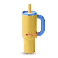 MOCA 40oz Insulated Stainless Steel Travel Tumbler with Handle and