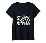 Photo Gallery donna co-leader di the cousin crew - corrispondenza famiglia cugino crew maglietta con collo a v Photo Gallery donna co-leader di the cousin crew - corrispondenza famiglia cugino crew maglietta con collo a v