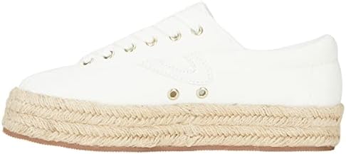 TRETORN Women's Nylite Canvas Sneakers Cute Tennis Shoes for Everyday Walking Comfort, White, 11 | Image 3