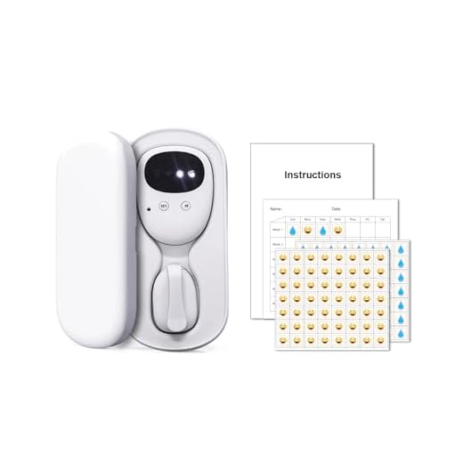 TENQIU Wireless Bedwetting Alarm for Boys and Girls, USB Rechargeable, 3 Working Modes, Pee Alarm for Children,White