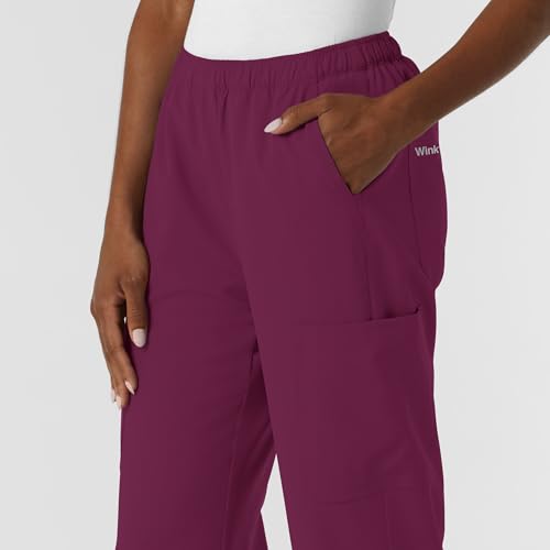 Image of Wink NURTUR Women's Straight Leg Cargo Scrub Pant
