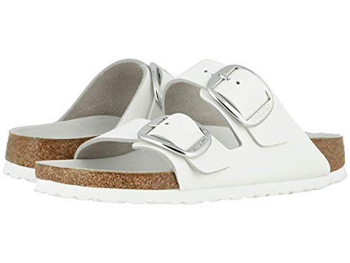 Birkenstock Arizona Big Buckle White Leather EU 36 (US Women's 5-5.5) Regular