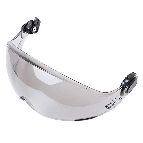 Lohaswork Hard Hat Visor Replacement - Ansi Z87 Approved Pc Material Anti-Scratch (E2 Smoked Visor) #TOP8