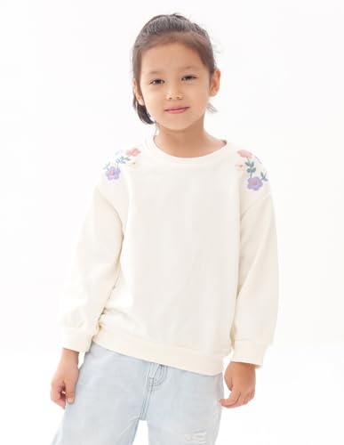 BINIDUCKLING Toddler & Little Girl Crewneck Graphic Sweatshirt 18 Months - Size 62