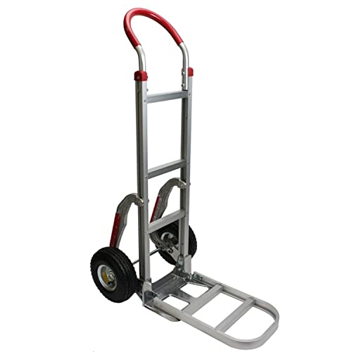 Milwaukee Hand Trucks 33893 Aluminum Fold up Hand Truck with 8-Inch Tires