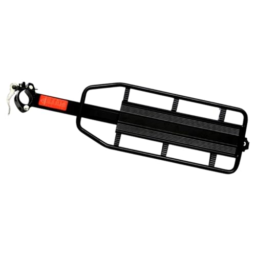 Soporte de carga versátil para bicicleta con anclaje rápido extraíble