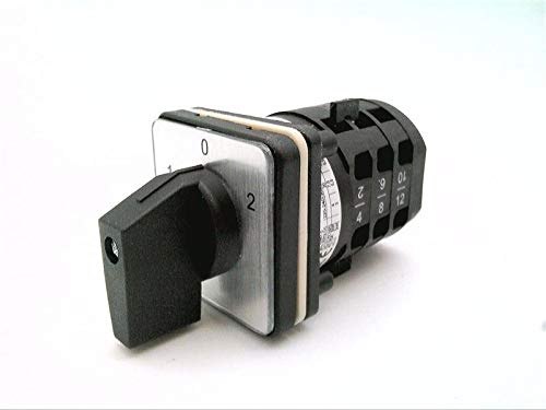 SALZER M220-61211-003M1 AC-21A: 20A, 380-440V, 5KW, Rotary CAM Switch, AC-23A:7