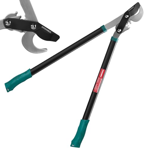 HYCHIKA Bypass Astschere für Garten 74cm, Leichte Astschere Amboss, Karbonstahlklingen, Einfaches Trimmen Cuts Ø50 mm max., Arbeitssparende mit Scharfen Klingen HYCHIKA Bypass Astschere für Garten 74cm, Leichte Astschere Amboss, Karbonstahlklingen, Einfaches Trimmen Cuts Ø50 mm max., Arbeitssparende mit Scharfen Klingen