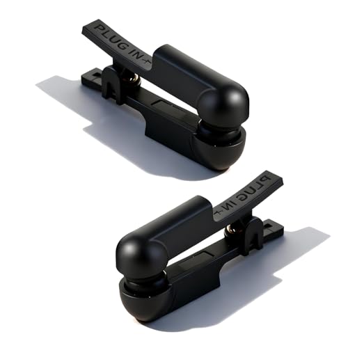 Ear Clip Electrodes Rubber Ear Clip Accessories Compatible for Tens 7000 (Black)