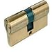 ISEO 3171080 Cilindro F5 Europeo 30x30 Latonado Leva Larga