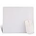 HOOSUN Acrylic Frosted Plexiglass Mouse Pad, Acrylic Premium Gaming Mousepad Extremely Delicate Hard Surface Very Low Surface Resistance (White)
