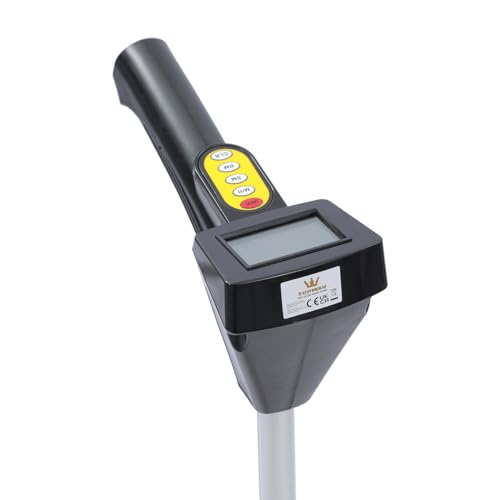TOPWAY Digitales Messrad meterzähler Entfernungsmessrad 9999,9m mit Teleskopgriff, LCD-Display und Tragetasche, für Messung Linien, Flächen, Messgerät Entfernung, Messwerkzeug 311194