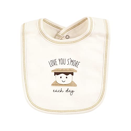 Image of Touched by Nature Unisex Baby Organic Cotton Bibs, Fall Food, One Size