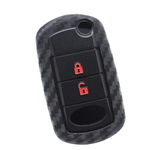 Coque clé pour Land Rover Discovery 3 plastique robuste boitier protection 2 boutons
