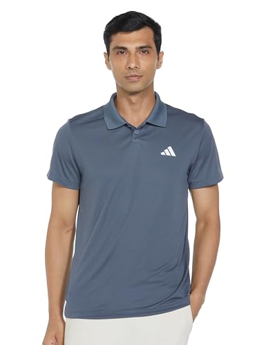 Image of adidas Men'S Polo Shirts | M Logo Polo | Blue |
