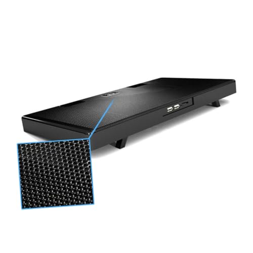 Base de enfriamiento para portátil con 5 ventiladores miniatura 7