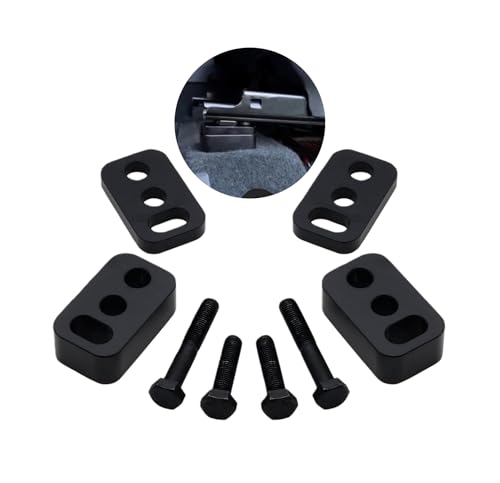 CulinaryEdge 2PCS Seat Spacers Kit for Tundra 3rd Gen 2022-2025, Front Seat Spacers Car Seat Riser Kit Seat Jackers Seat Raisers for Driver or Passenger