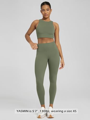 Image of ODODOS Buttery Soft Lounge Yoga Leggings with Pockets for Women 23 inch / 25 inch /28 inch High Waist Yoga Pants