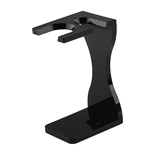 NOLITOY Safety Razor Stand Shaving Brush Holder Acrylic Shaving Tool Stands for Men