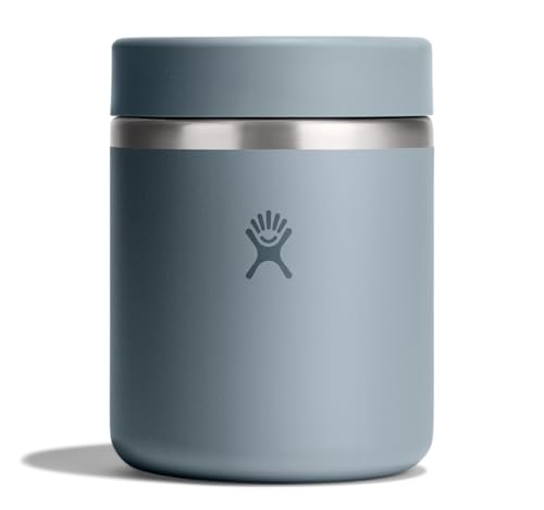 Image of Hydro Flask Food Jar - Insulated Stainless Steel, Snack Travel Container for Hot Food & Soup 28 Oz Shale Gray