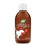 Nature’s Way NutraSea Omega-3 Canine Supplement for Dogs – Helps Support Dogs’ Skin, Coat, Muscles, Joints, Heart & Brain – 1170 mg of EPA + DHA – Smoky Meat Flavour, 200 mL